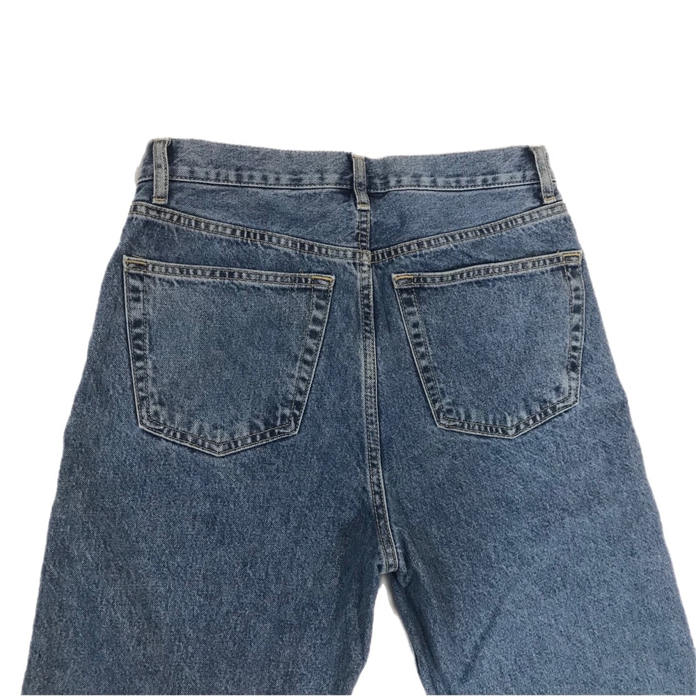 Topshop Blue High Waist Runway Jeans - Picture 6 of 9